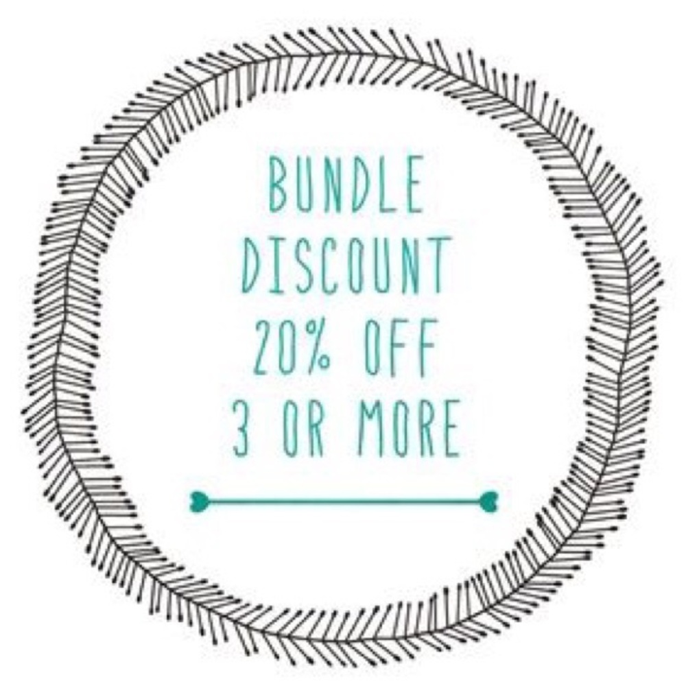 20% Off Bundle on 3 or more items!